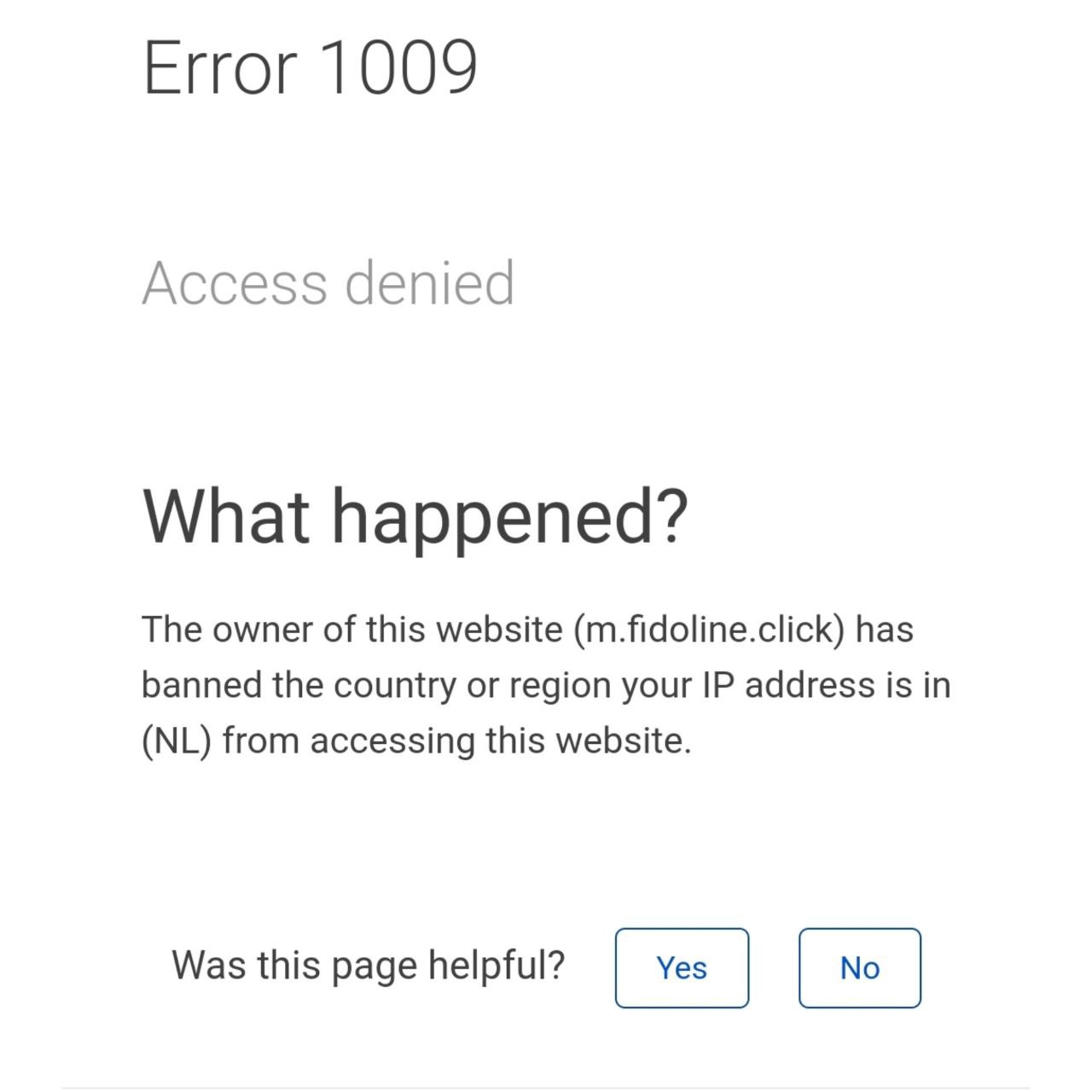 اررور ۱۰۰۹ هنگام ورود به btfido
