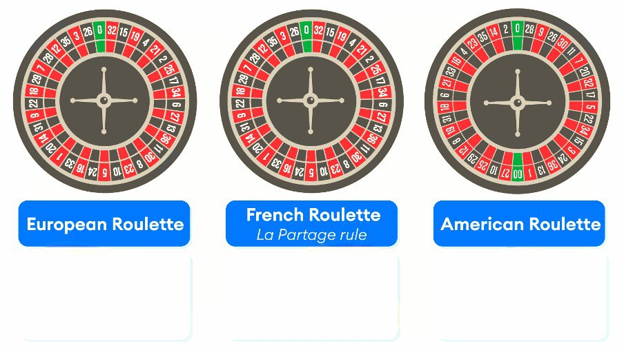 انواع مختلف رولت